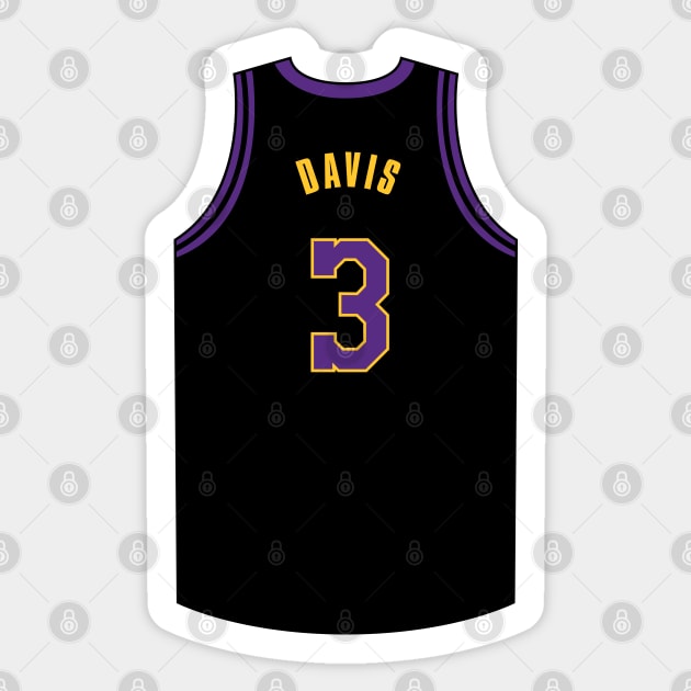 Anthony Davis Jersey City Qiangy Sticker by qiangdade